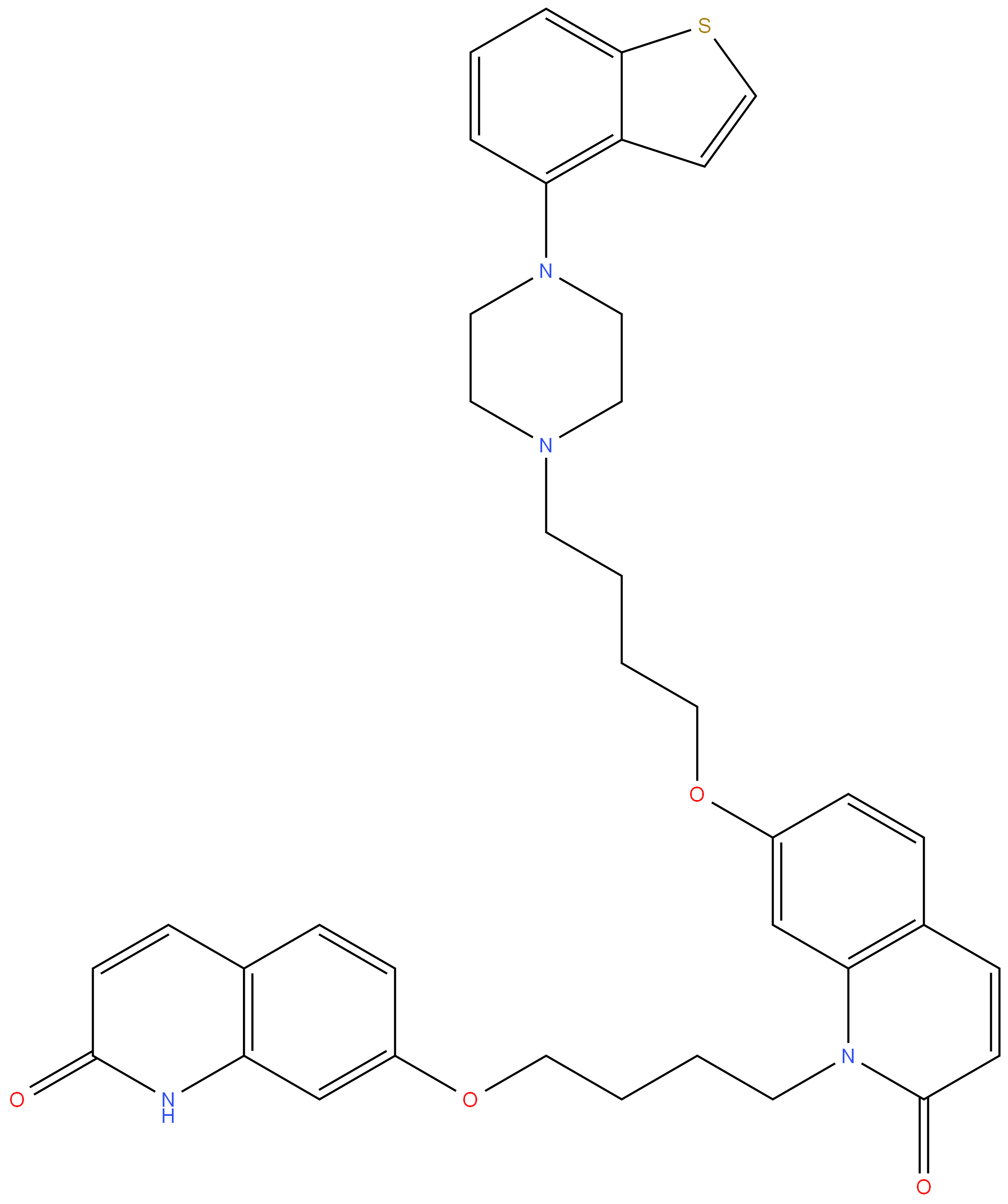 2094559-58-5 7-(4-(4-(benzo[b]thiophen-4-yl)piperazin-1-yl)butoxy)-1-(4-((2-oxo-1,2-dihydroquinolin-7-yl)oxy)butyl)quinolin-2(1H)-one 98%