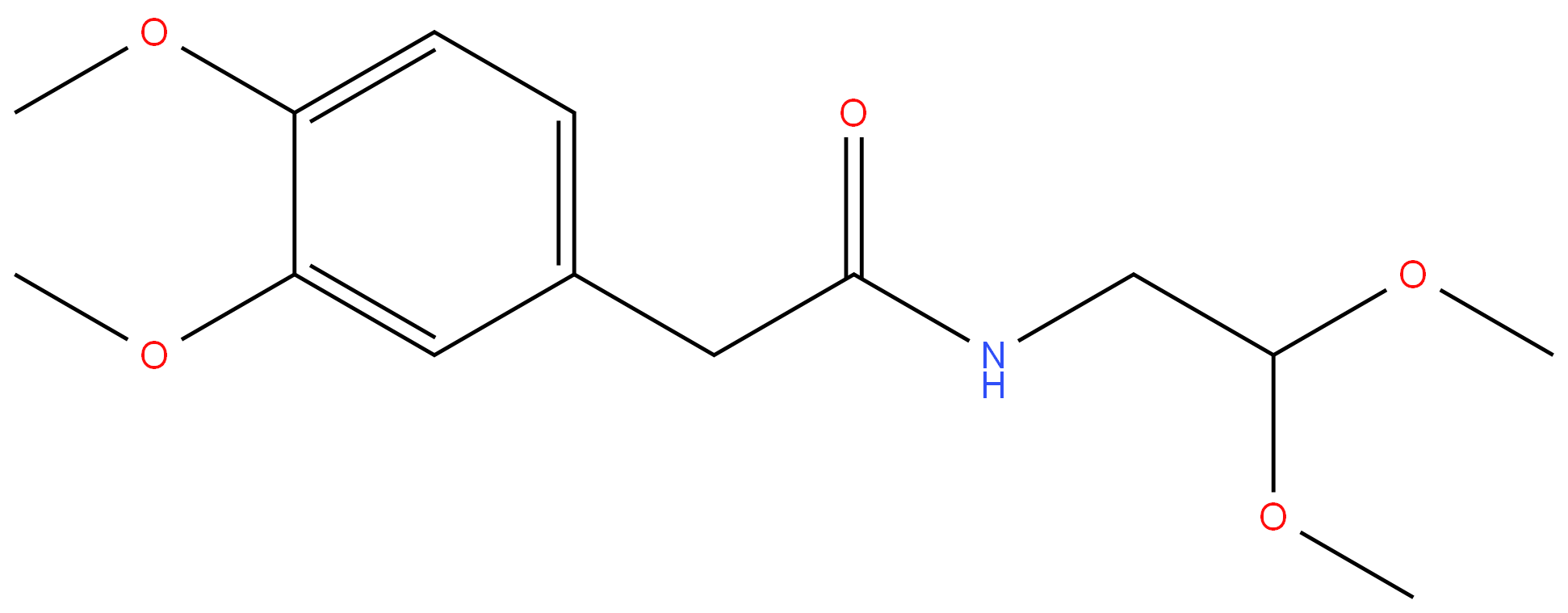 73954-34-4 N-(2,2-Dimethoxyethyl)-3,4-dimethoxyphenylacetamide 98%