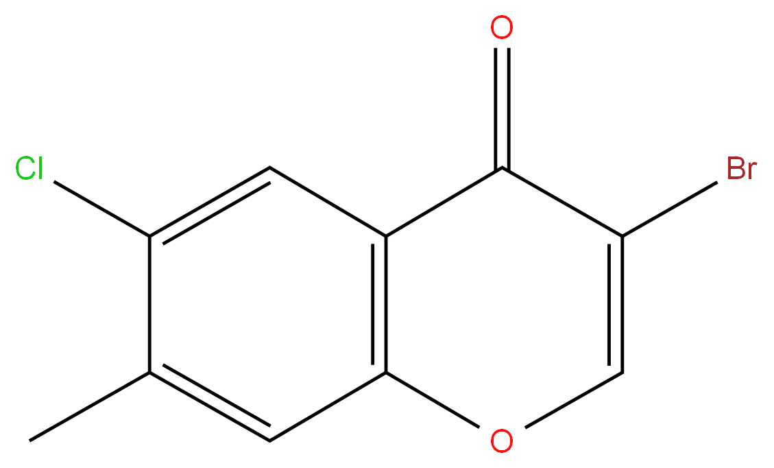 3-Bromo-6-chloro-7-methylchromone 98%