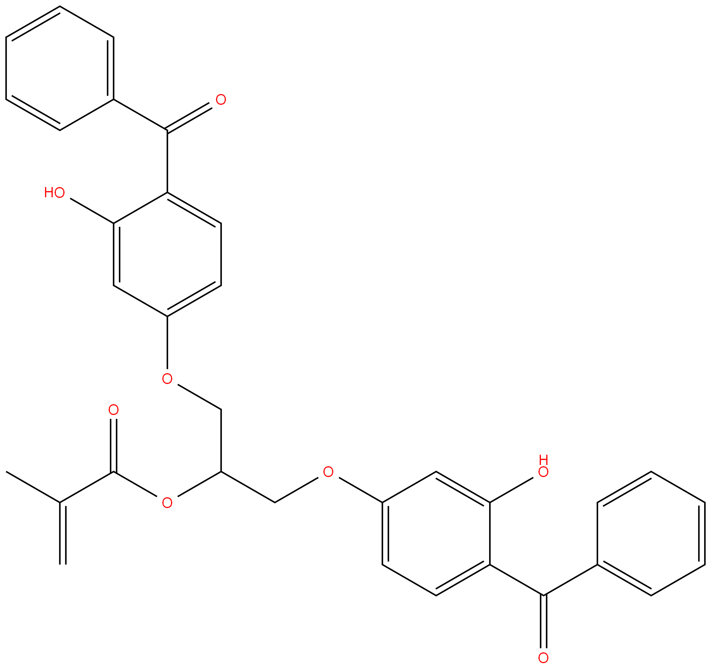 103637-48-5 (1,3-Bis[benzoly-3-hydroxyphenoxy]-2-propylmethacrylate) 96%