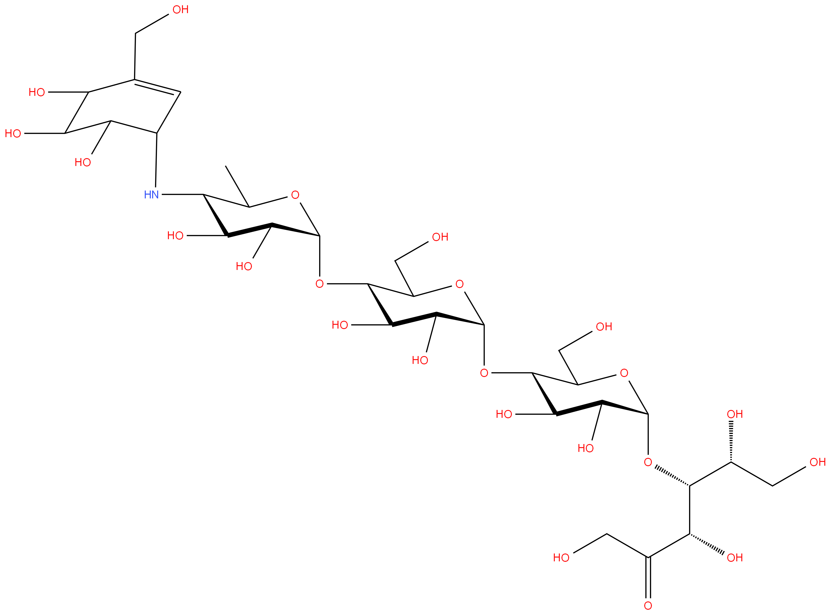 1220983-28-7 Acarbose EP Impurity E 98%