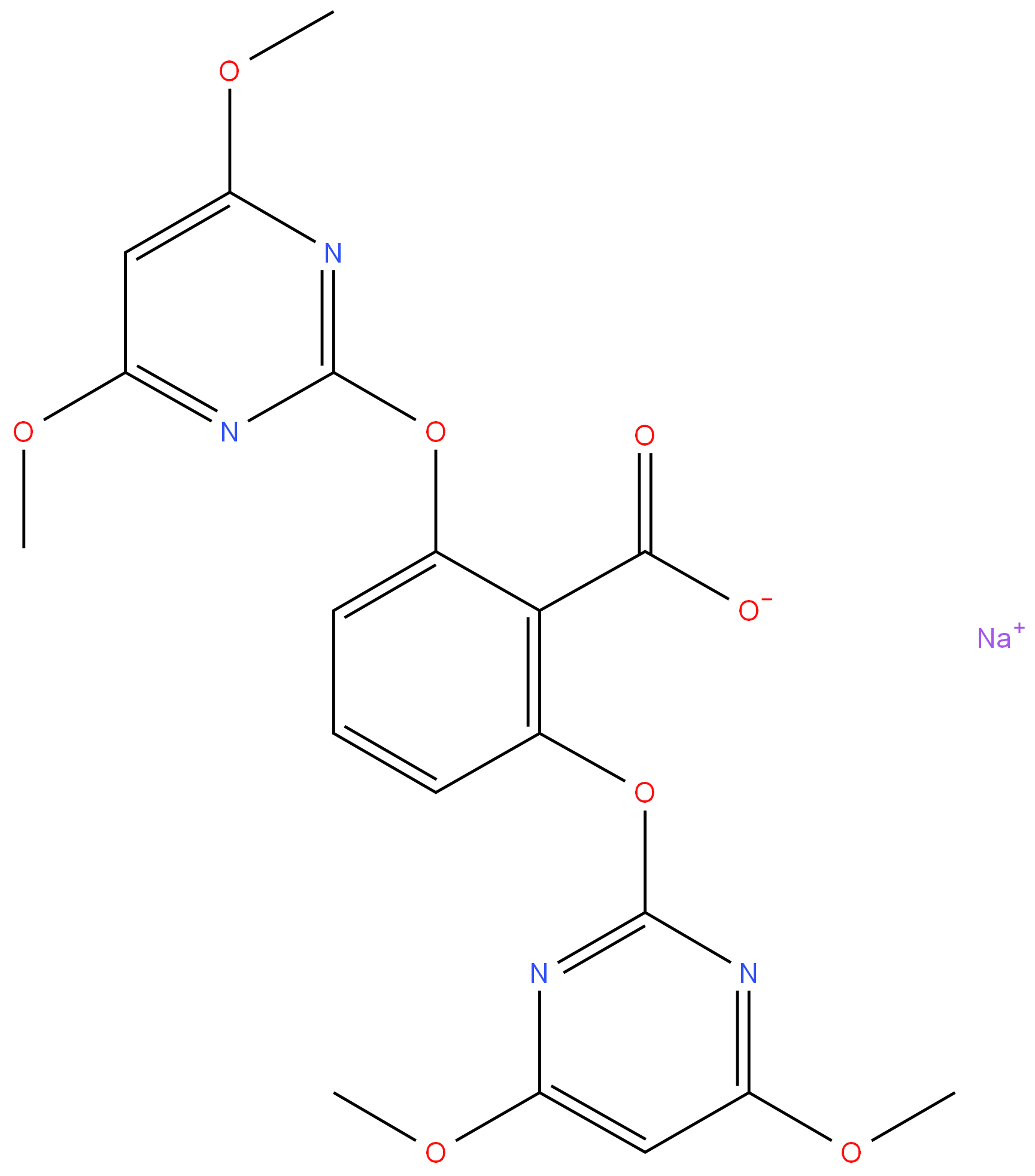 125401-92-5 Bispyribac-sodium 98%