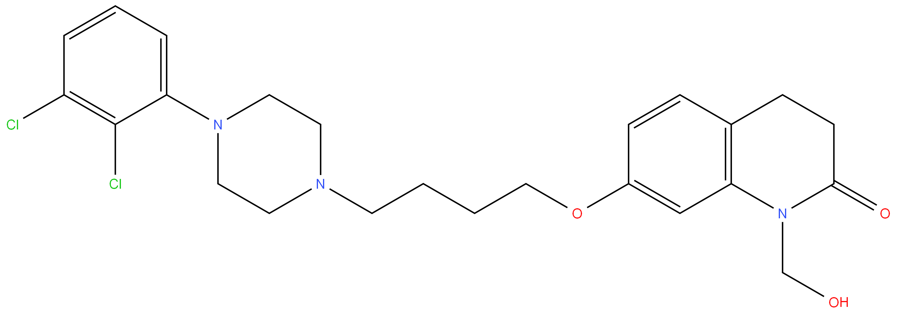 1259312-25-8 7-(4-(4-(2,3-Dichlorophenyl)piperazin-1-yl)butoxy)-1-(hydroxymethyl)-3,4-dihydroquinolin-2(1H)-one 98%