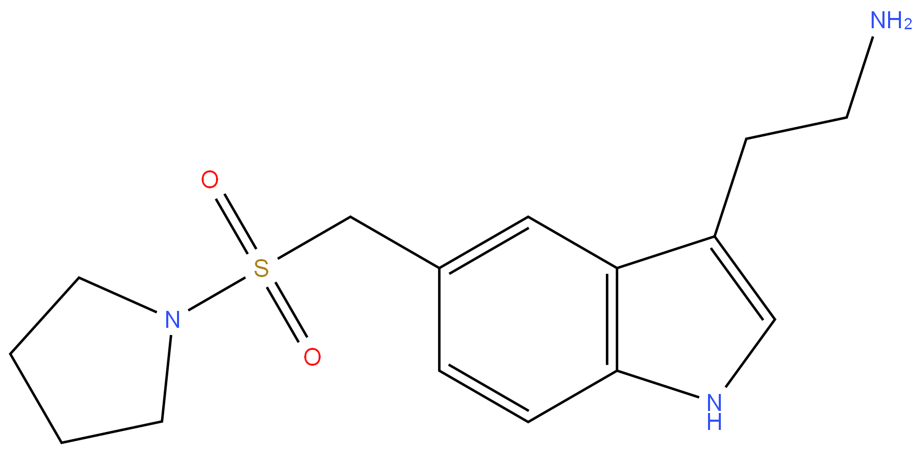 181178-24-5 Almotriptan Related Compound B (Almotriptan Didesmethyl Impurity) 98%