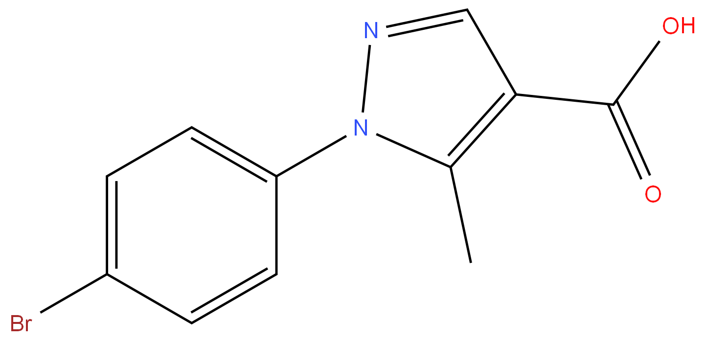 187998-44-3 1-(4-BROMOPHENYL)-5-METHYL-1H-PYRAZOLE-4-CARBOXYLICACID 98%