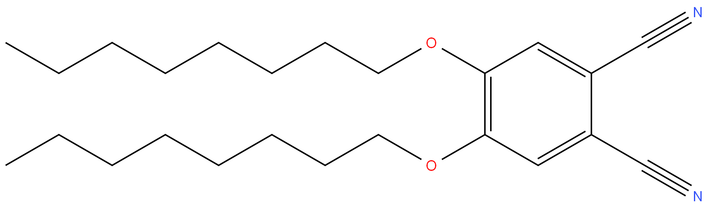 118132-11-9 4,5-Dioctyloxy-1,2-benzenedicarbonitrile 98%