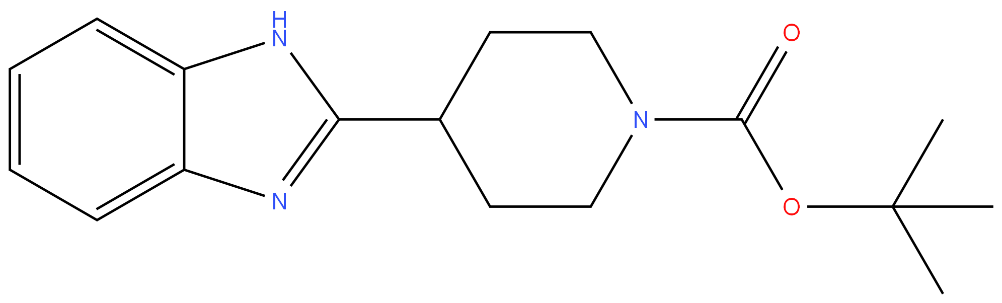 953071-73-3 tert-Butyl 4-(1H-benzo[d]imidazol-2-yl) piperidine-1-carboxylate 99%