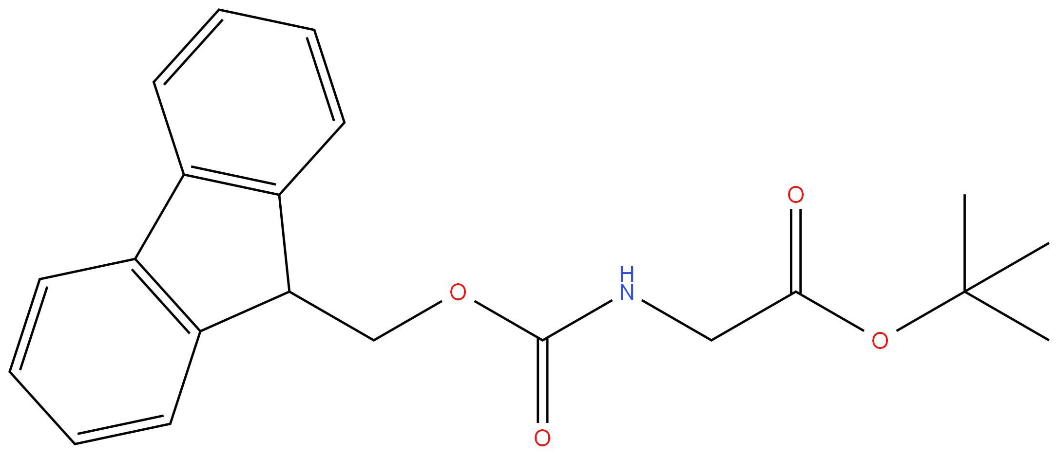 35661-42-8 N-[(9H-Fluoren-9-ylmethoxy)carbonyl]glycine 1,1-dimethylethyl ester 98%