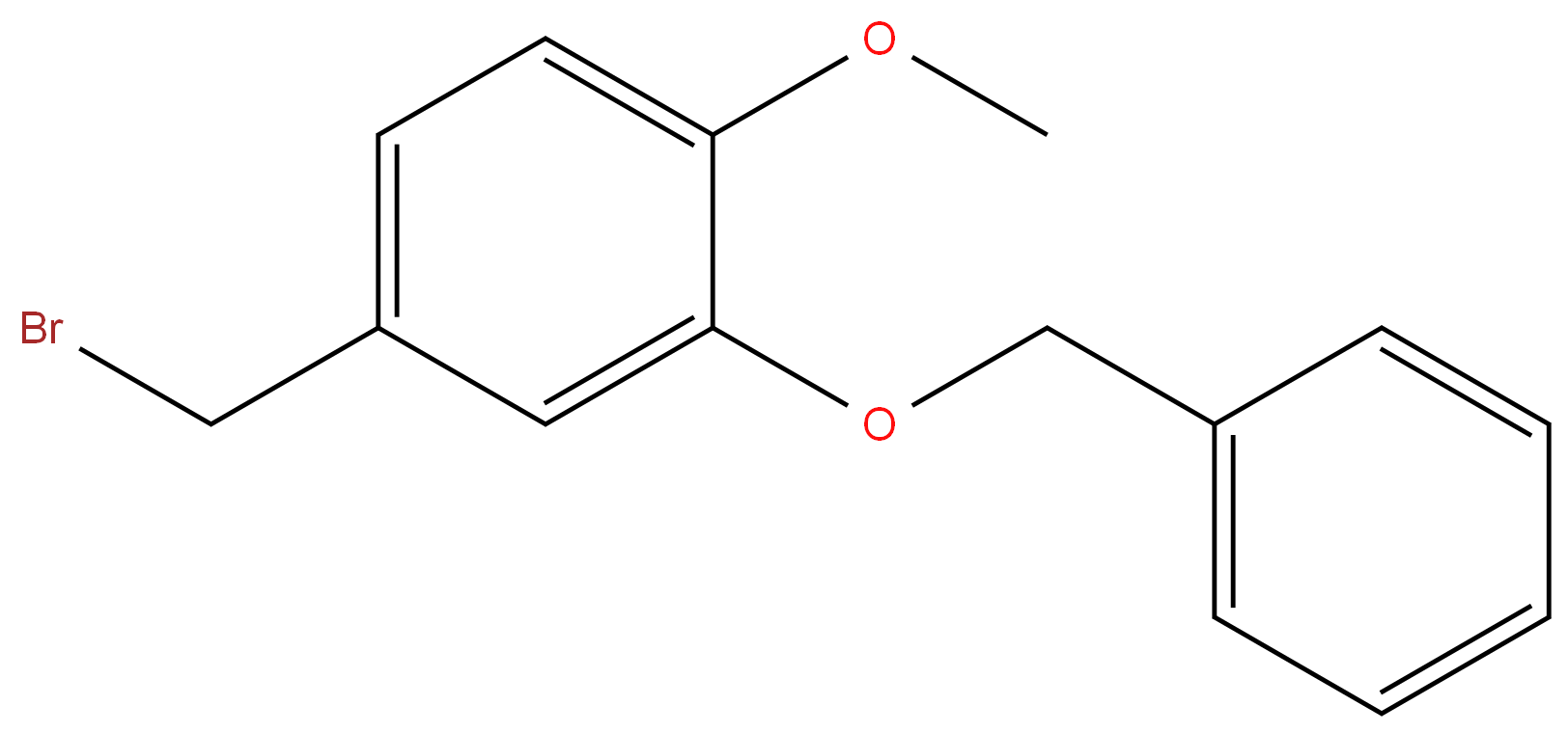 55667-12-4 2-(Benzyloxy)-4-(bromomethyl)-1-methoxybenzene 99%