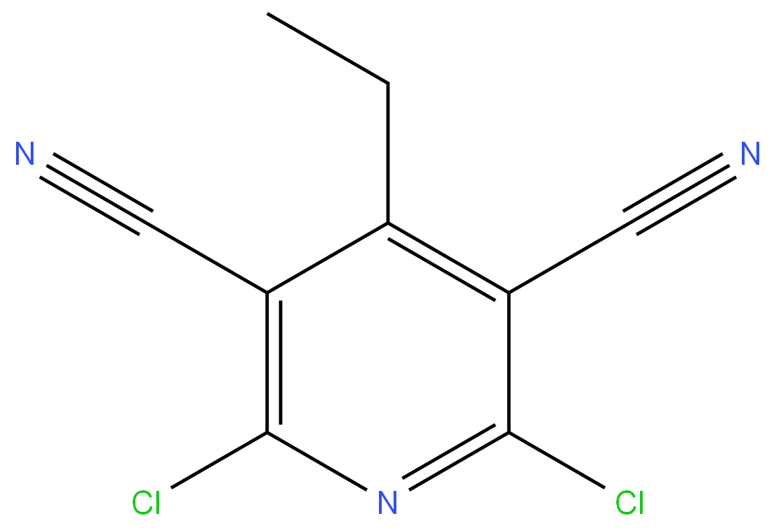 18520-07-5 2,6-dichloro-4-ethylpyridine-
      3,5-dicarbonitrile 98%