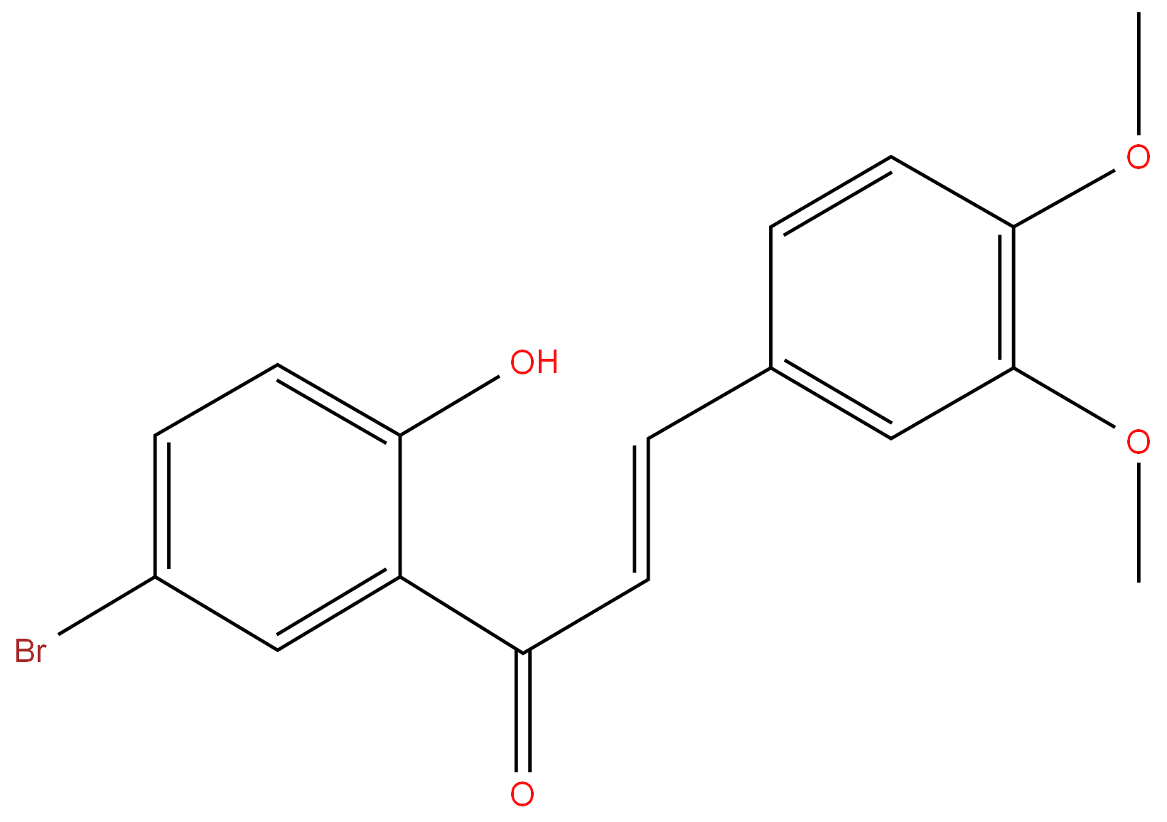 5'-Bromo-3,4-dimethoxy-2’-hydroxychalcone 98%