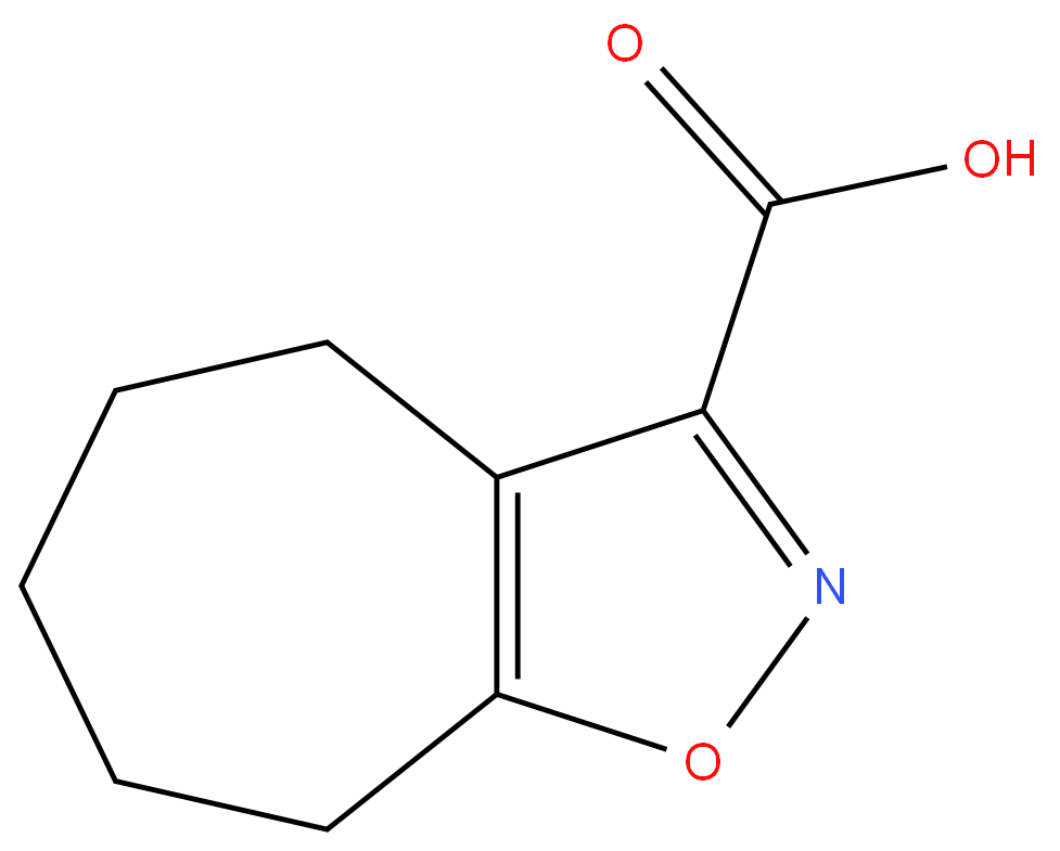 33230-32-9 5,6,7,8-tetrahydro-4H-cyclohepta[d]isoxazole-3-carboxylic acid 98%