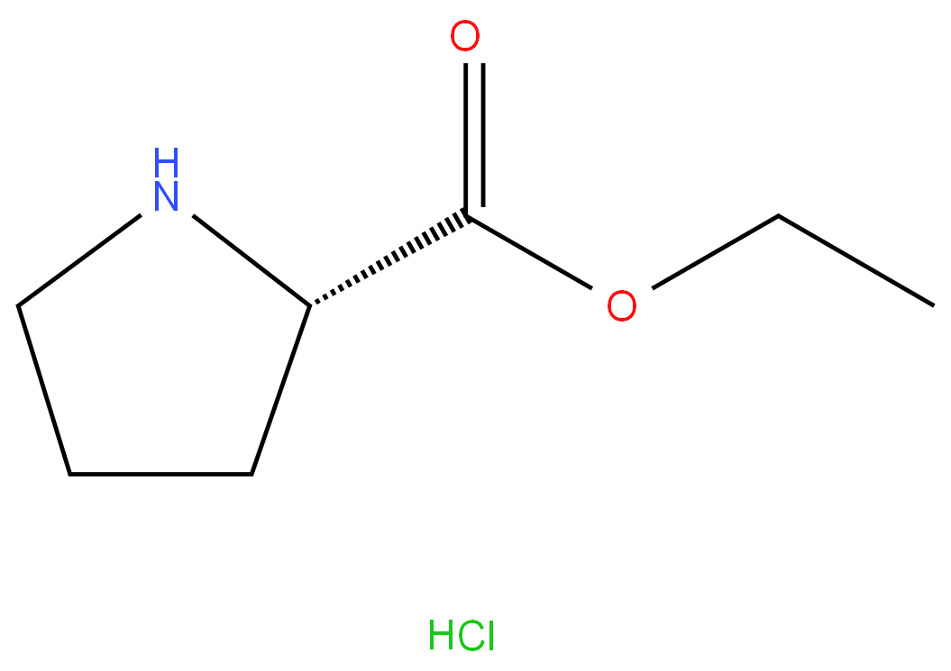 33305-75-8 Ethyl L-prolinate hydrochloride, 98% 99%