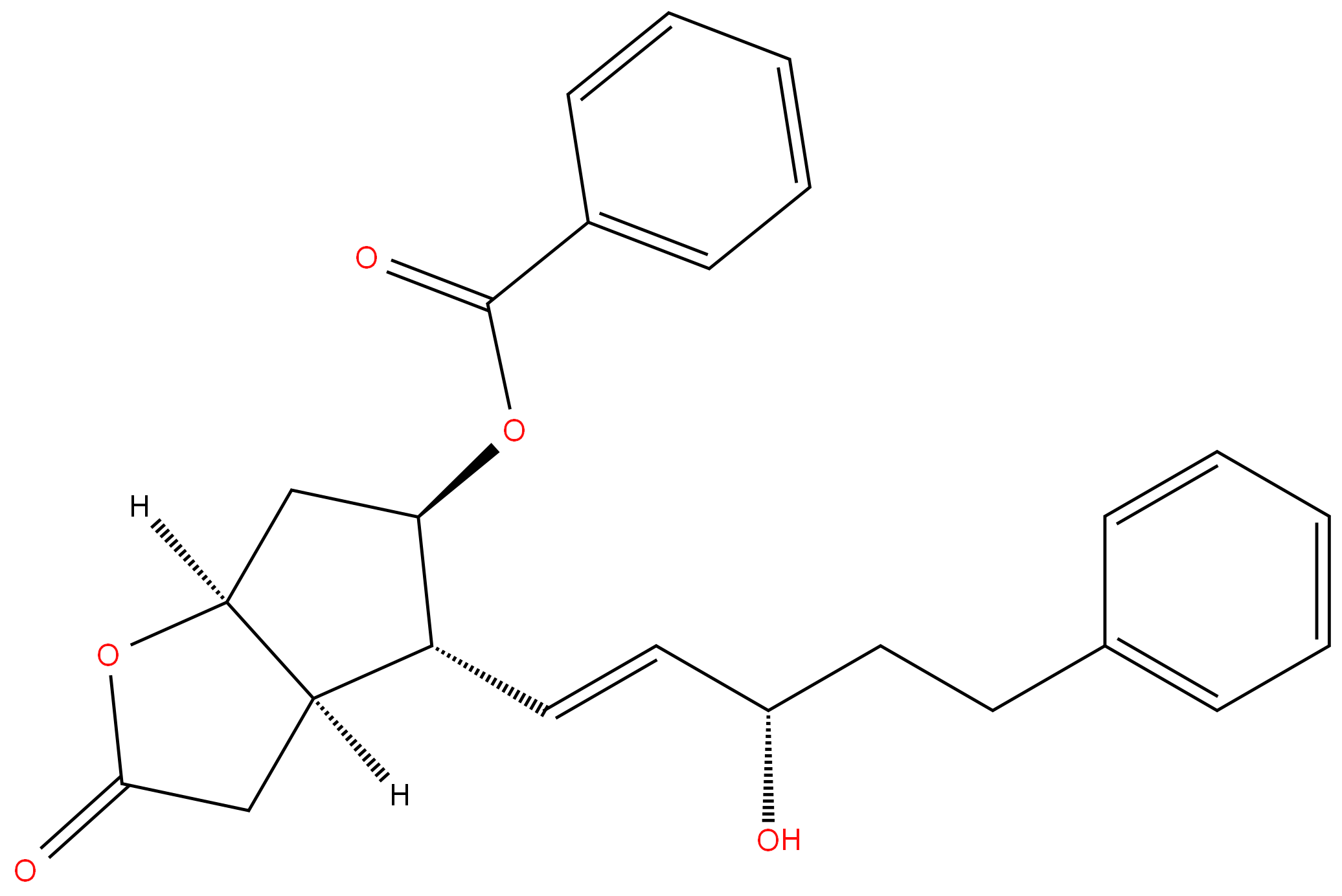 55444-68-3 (3aR,4R,5R,6aS)-4-((E)-3-Oxo- 1-octen-1-yl)-2-oxohexahydro- 2H-cyclopenta[b]furan-5-yl benzoate NLT 98%