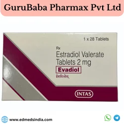 Estradiol Valerate Tablets Evadiol 2mg