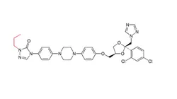 Nlt 95% Powder Itraconazole EP Impurity C, 74855-91-7