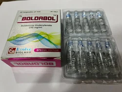 250mg Boldenone Undecylenate Injection, For Increase in Strength, Packaging Size: 10 Ampoules Of 1ml