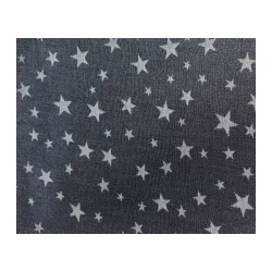 Embroidered Indigo 322640 Non Stretch Woven Jacquard Denim Fabric, For Shirts, Packaging Type: Roll
