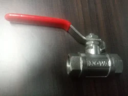 Screwed SS304 Single Piece design Ball Valve