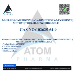 5-DIFLUOROMETHOXY-2-(3 4-DIMETHOXY-2-PYRIDINYL)METHYL THIO-1H-BENZIMIDAZOLE