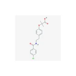 Bezafibrate C19H20ClNO4 Chemical Compound