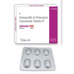 Johnclav 625 Amoxycillin Trihydrate IP 500 Mg Cla