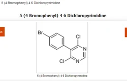 5 (4 Bromophenyl) 4 6 Dichloropyrimidine, For Pharma, Grade: Commercial Grade