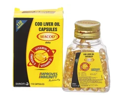 Form: Softgel Capsules Cod Liver Oil, Packaging Size: Bottle