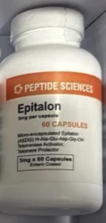 Epithalone 3 mg Oral peptides, CAPSULES, Packaging Type: Bottle
