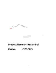 4-Hexyn-1-ol Cas No : 928-92-7