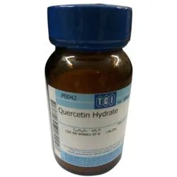 C15H10O7+XH2O Liquid Laboratory Chemical Quercetin Hydrate, Packaging Type: Bottle, Packaging Size: 25 Gm