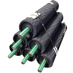 48mm To 162mm Rubber and MS Conveyor Drive Pulley, Capacity: 1 ton