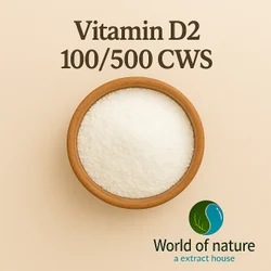Powder Vitamin D2 100/500 cws, 25 Kg, Drum