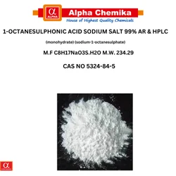 1-OCTANESULPHONIC ACID SODIUM SALT 99% AR & HPLC (monohydrate), For Laboratory