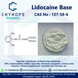 LIDOCAINE BASE IP/USP/BP/EP (CAS No : 137-58-6)