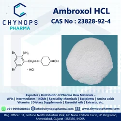 AMBROXOL HCL IP/BP/EP / AMBROXOL API / AMBROXOL POWDER (CAS No : 23828-92-4)