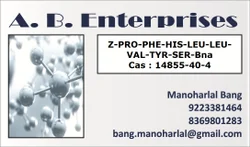 Z-PRO-PHE-HIS-LEU-LEU-VAL-TYR-SER-Bna