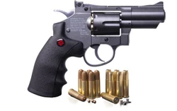 Black Crosman SNR.357 CO2 Dual Ammo .177 Cal Revolver