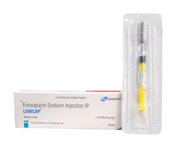 Lowcap Enoxaparin 60mg Injection, 1 Prefilled Syringe