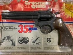 Crosman 357 Six Revolver Air Gun & .177 Pellets Co2 Gun