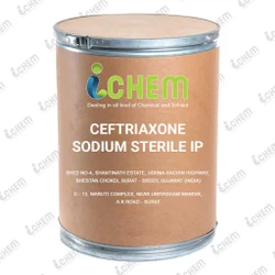 C18H18N8O7S3 CEFTRIAXONE SODIUM STERILE API POWDER, 25 KG