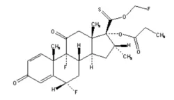 98% 1219174-94-3 Fluticasone Propionate EP Impurity F, 50mg, Lab Grade