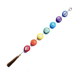 74 Centimeter Resin 7 Chakra Hanging