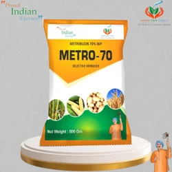 Powder Metribuzin 70 Wp Herbicide, 500 gm