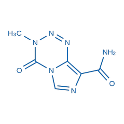 TEMOZOLOMIDE CAS 85622 93 1, 250 mg, Packaging Size: 10*10 Tablets