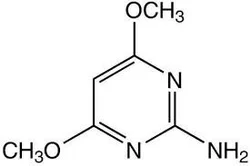 2-Amino-4,6-Dimethoxypyrimidine (cas no.36315-01-2), Packaging Size: 25 Kg