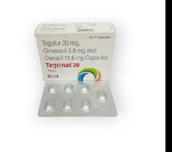 Tegafur 20 Mg, Packaging Size: 6*7 Capsules