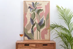 Cotton. Embrodery Wooden Frame