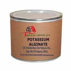 Powder Potassium Alginate, for Cosmetic, Packaging Type: Drum