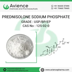 PREDNISOLONE SODIUM PHOSPHATE RAW POWDER CAS NO 125-02-0